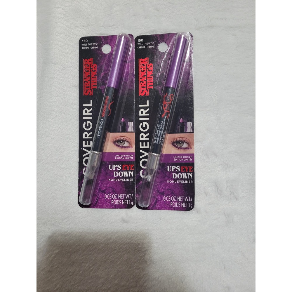 Covergirl Eyeliner Women OS Purple NEW Stranger Things 150 Will The Wise 2pk